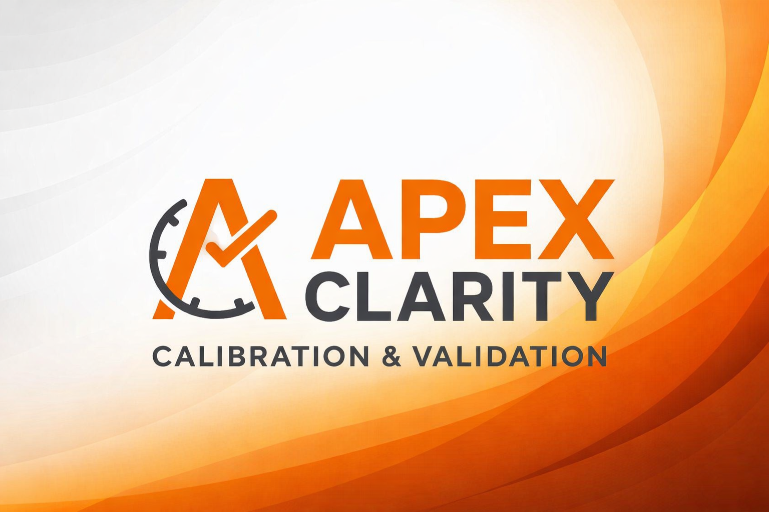 โลโก้ APEX CLARITY: การสอบเทียบและตรวจสอบความถูกต้อง