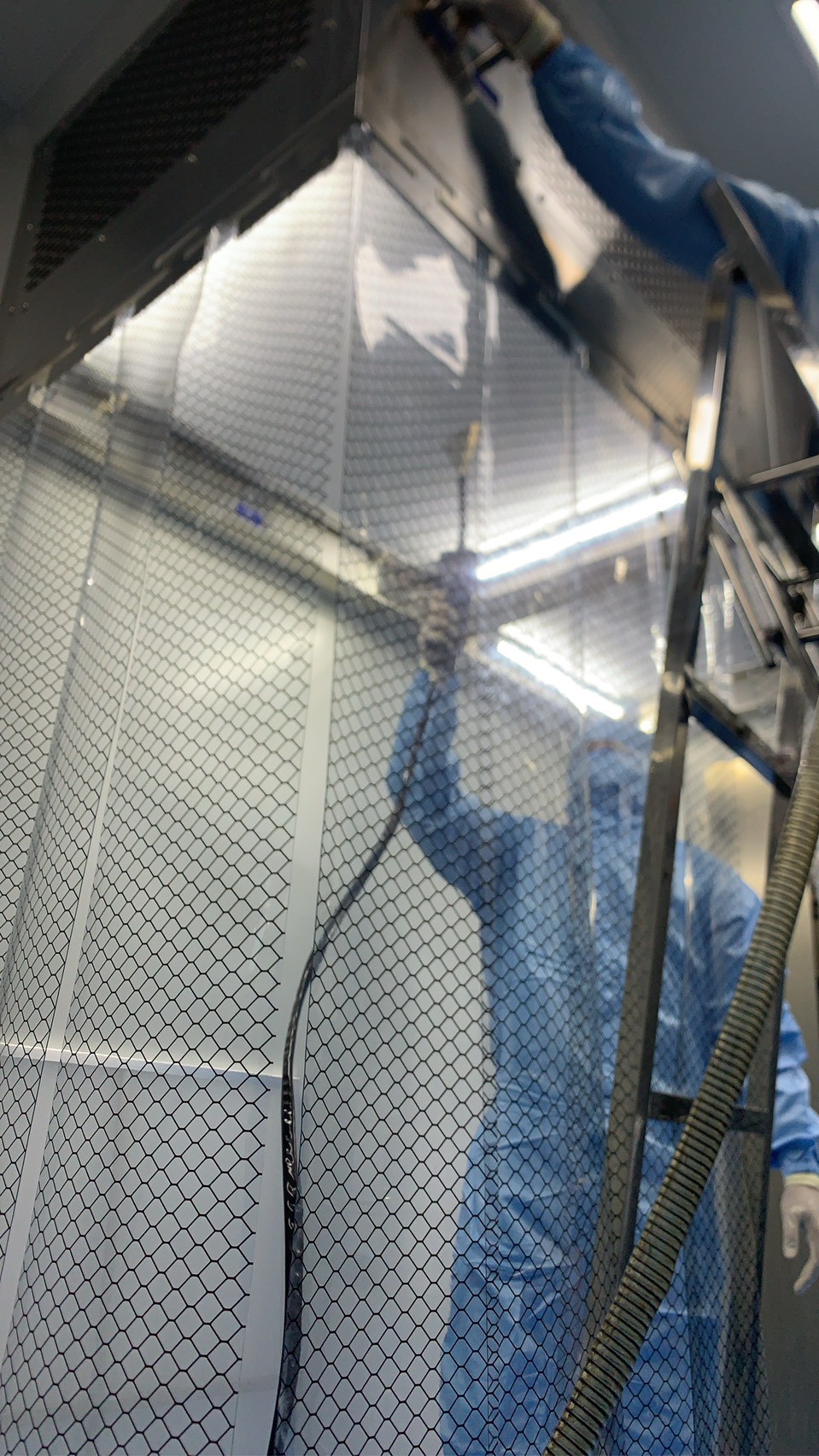 HEPA Installation Leak Test